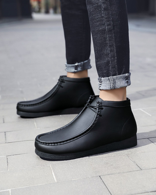 jason2 amali black casual boots for men