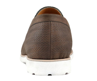 amali elias brown slip on mens shoes back