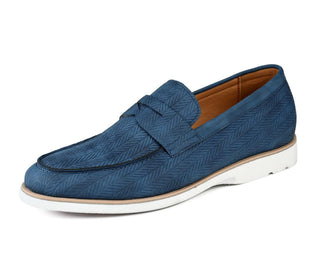 amali elias blue penny loafer casual shoes for men main