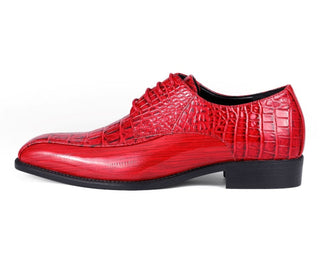 red oxford shoes