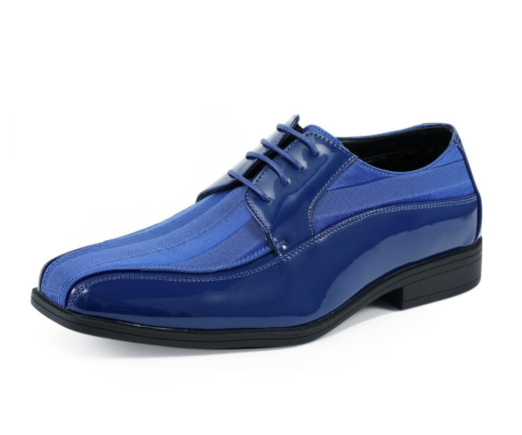 Royal Blue Men's Dress Shoes