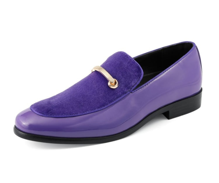 Mens Lavender Loafers Purple Dress Shoes For Purple Loafers With Spikes Lavender  Purple