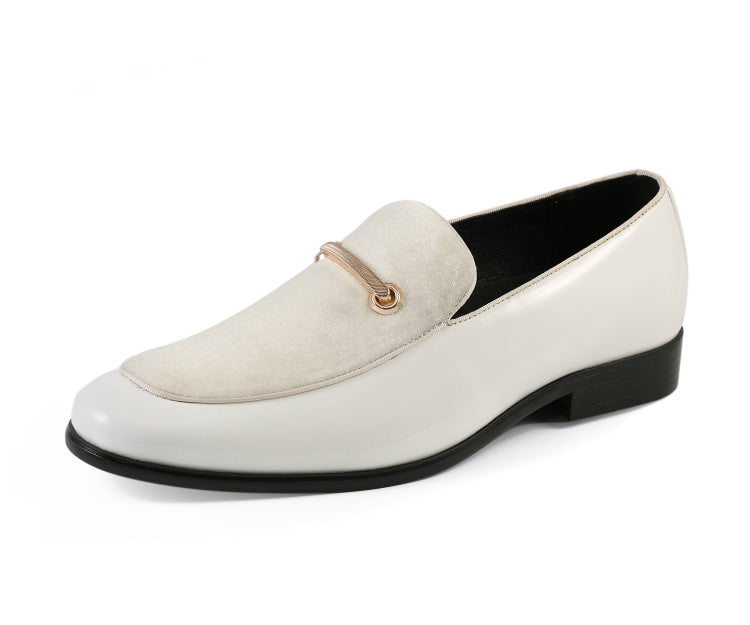 Cream Dress Loafers