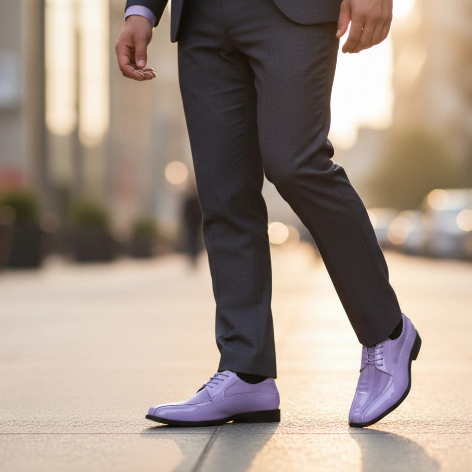 Lavender Dress Shoes | Patent Derby | Just Men`s Shoes Just Men's Shoes Lavender Dress Shoes | Patent Derby | Just Men`s Shoes Just Men's Shoes