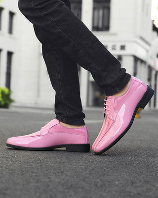 hot pink dress shoes men Crocodile Dress Shoes | Harvey by Amali