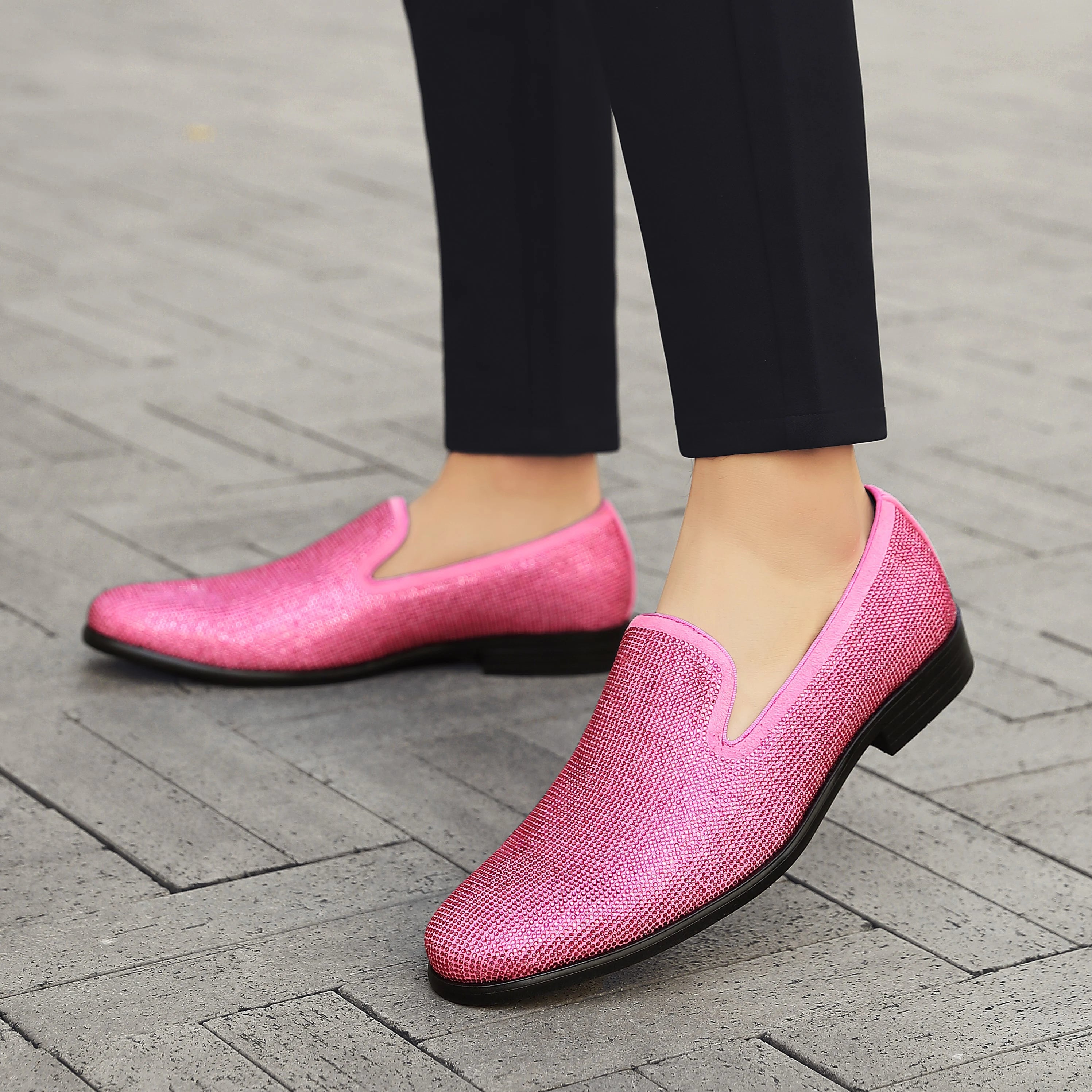 Fuchsia Rhinestone Loafers | Sparkly | Just Men`s Shoes Just Men's Shoes Fuchsia Rhinestone Loafers | Sparkly | Just Men`s Shoes Just Men's Shoes