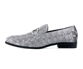 prom silver dress shoes men Men Dress Shoe MSD -Eme Silver Men Suits Direct