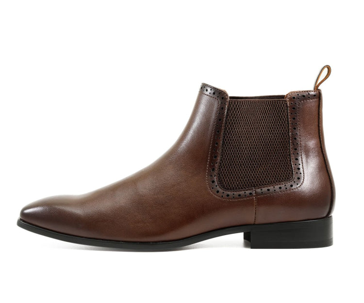 Mens Wingtip Chelsea Boots Easy Shipping Amali Shoes – Just