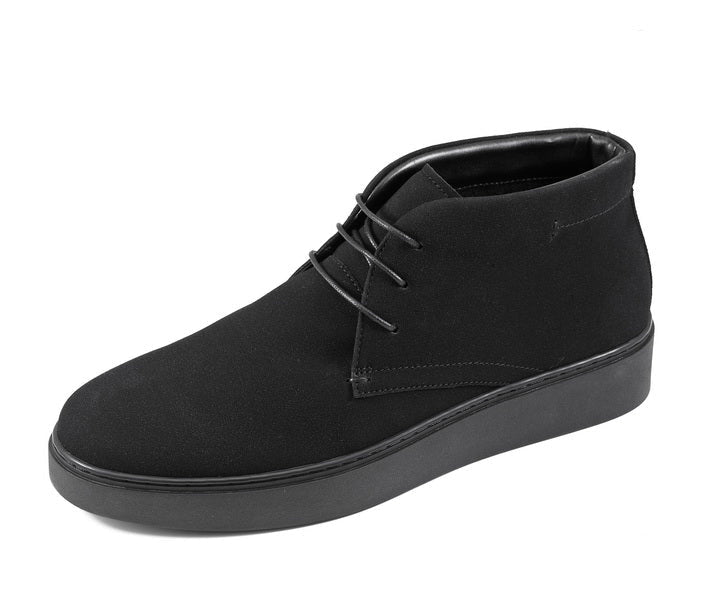 Mens Black Boots | Black Suede Chukka Boots | Men`s Desert Boots | Amali Shoes 13