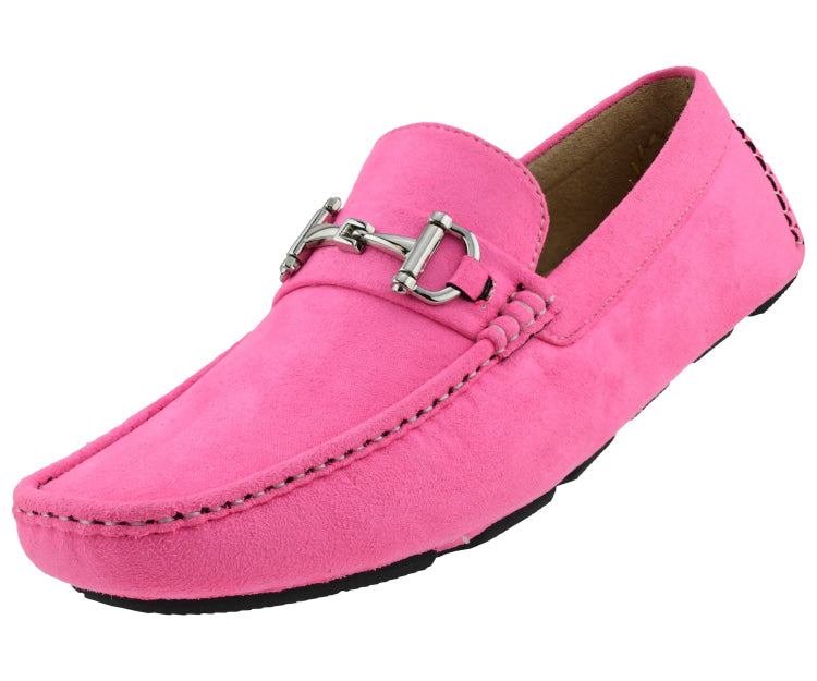 pink suede dress shoes Bltiby Women's Pointed Toe Pumps Ankle Strap Buckle Solid Color Medium Heeled And Thick Heeled Dress Shoes Ladies Shallow Mouth Suede Shoes Pink 41