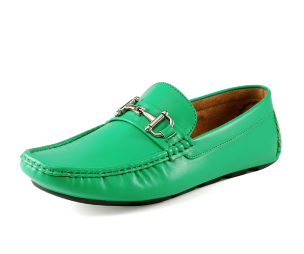 Green Moccasins | Trentino by Amali | Just Men display picture 3