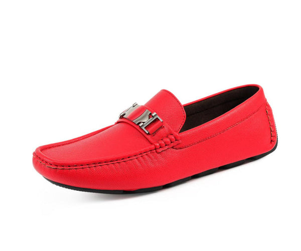 Red Driving Loafers | Amali Adonis | Just Men display picture 3