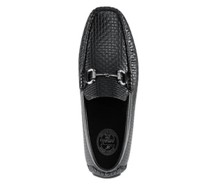 Amali Amerigo black horse bit loafers top