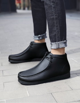 jason2 amali black casual chukka boots for men