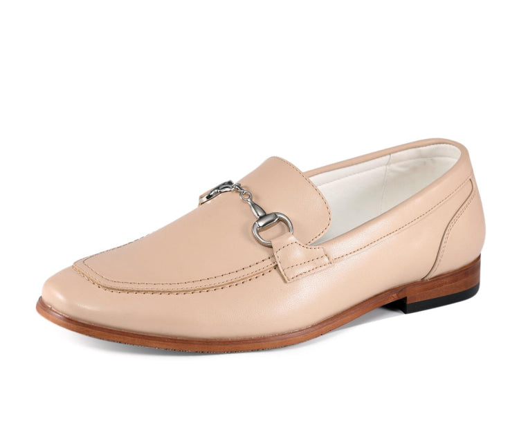 Taupe Loafers | Dress Slip On`s