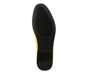 Velvet slippers for men best men's slip on dress shoes yellow amali aries sole