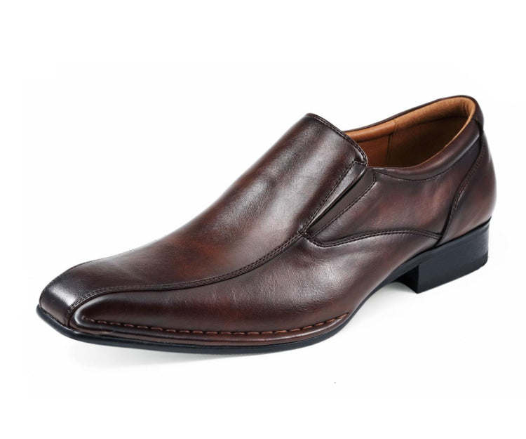Slip On Brown Loafers | Mens Footwear