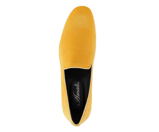 Velvet slippers for men best men's slip on dress shoes yellow amali aries top