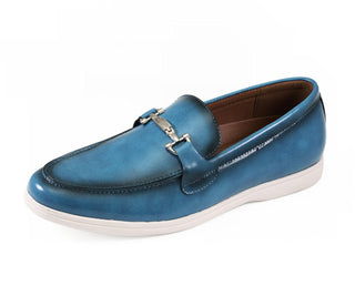 blue loafers for men