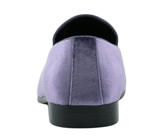 Velvet slippers for men best men's slip on dress shoes lavender amali aries back