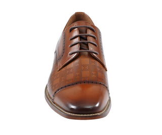 cognac oxford shoes