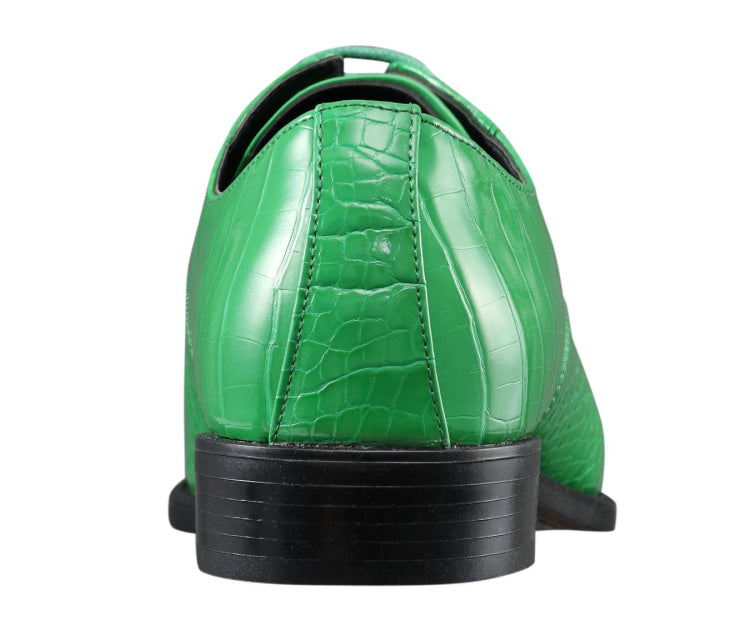 Green Oxfords | Harvey by Amali | Just Mens Shoes Green / 13 Green Oxfords | Harvey by Amali | Just Mens Shoes Green / 13