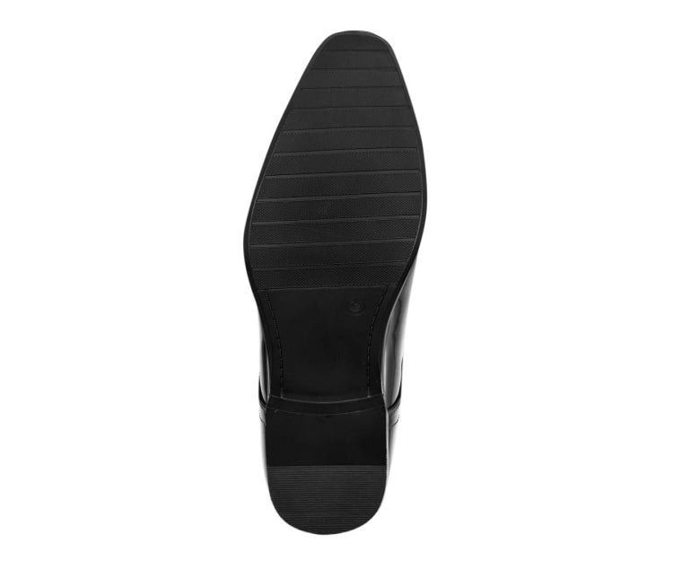 Black Derby Shoes | Men`s Shiny Fashion