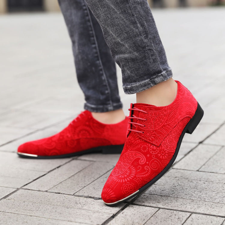 Men's Prom Oxfords Dress Shoes Mens Paisley Shoes | Amali Chadwick | Just Mens Shoes Just Men's Shoes Red / 13 Men's Prom Oxfords Dress Shoes Mens Paisley Shoes | Amali Chadwick | Just Mens Shoes Just Men's Shoes Red / 13