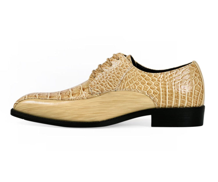 men's cream color dress shoes Antonio Cerrelli Men's Dress Shoes