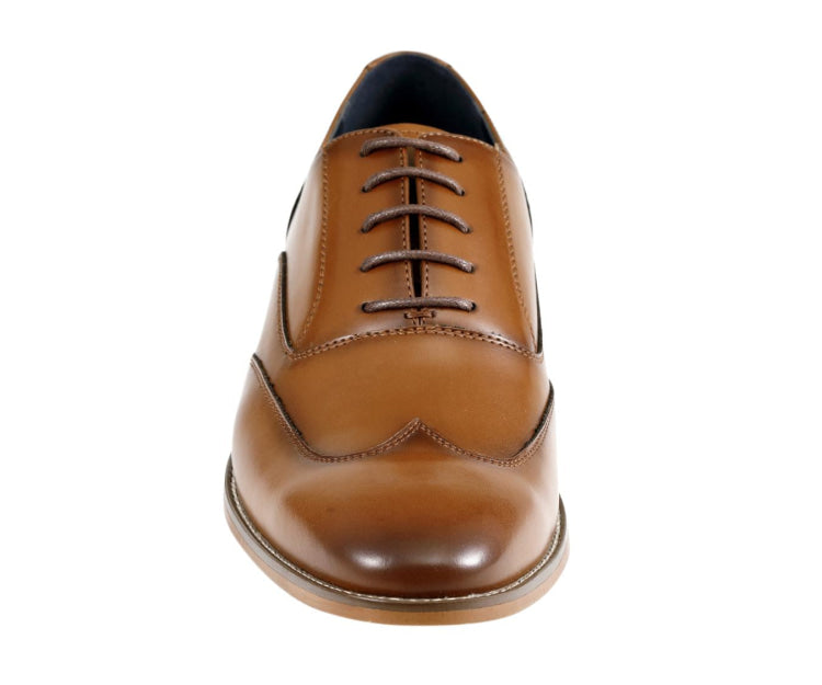 Brown Wingtip Shoes | Mens Dress Shoes | Amali Shoes Cognac / 8 Brown Wingtip Shoes | Mens Dress Shoes | Amali Shoes Cognac / 8