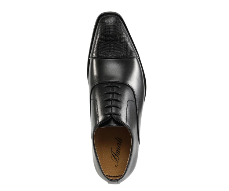 Oxfords | Conrad Black by Amali Black / 10.5 Just Men's Shoes Amali Men's Shoes Boost All Oxfords | Conrad Black by Amali Black / 10.5 Just Men's Shoes Amali Men's Shoes Boost All