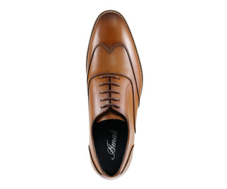 brown wingtip shoes