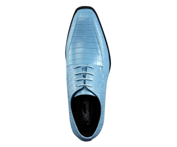 Sky Blue Dress Shoes | Harvey by Amali | Just Mens Shoes Sky / 8 Sky Blue Dress Shoes | Harvey by Amali | Just Mens Shoes Sky / 8