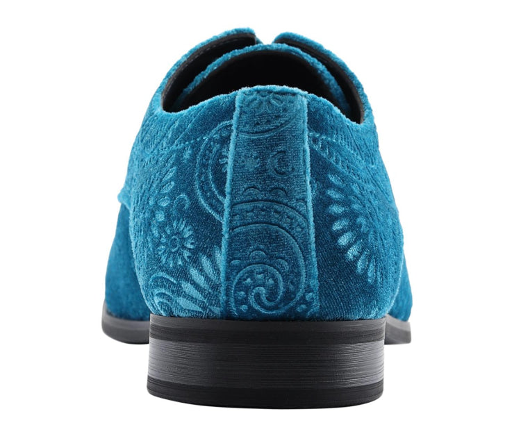 Turquoise Dress Shoes | Chadwick by Amali | Just Mens Shoes Turquoise / 7.5 Turquoise Dress Shoes | Chadwick by Amali | Just Mens Shoes Turquoise / 7.5