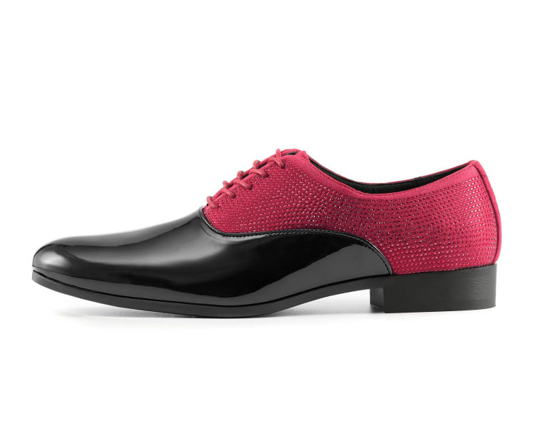 red and black dress shoes Men Church Shoes- Men Suits Direct High Quality Man Men Black and Red Leather