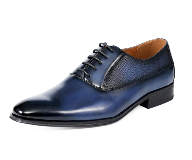 Navy Oxfords | Mens Lace Up Shoes