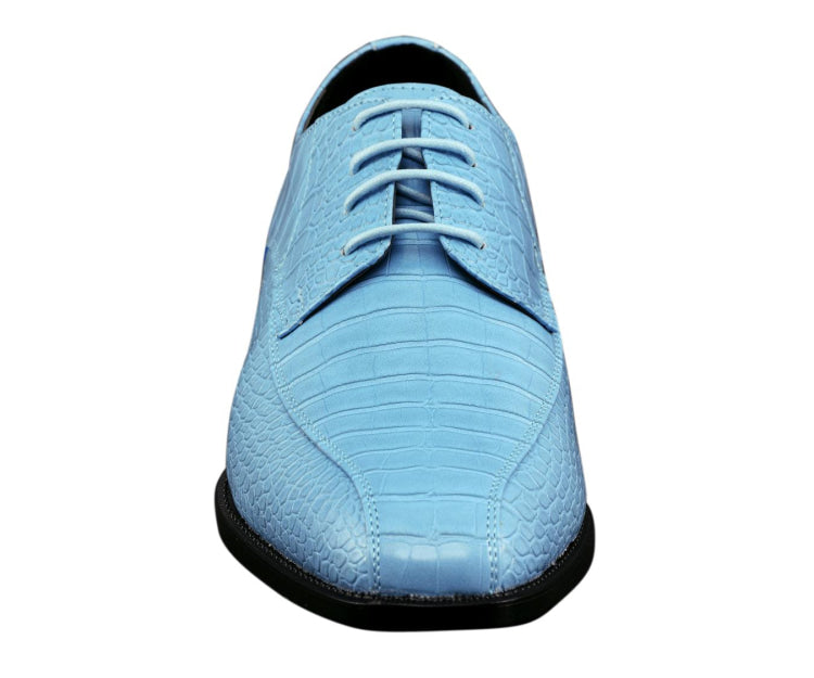 Sky Blue Dress Shoes | Harvey by Amali | Just Mens Shoes Sky / 8 Sky Blue Dress Shoes | Harvey by Amali | Just Mens Shoes Sky / 8