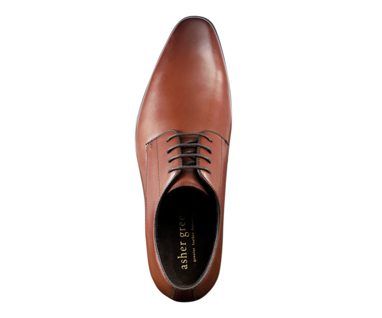Mens Lace Up Shoes | Leather Dress Shoes | Asher Green Tan / 12 Mens Lace Up Shoes | Leather Dress Shoes | Asher Green Tan / 12