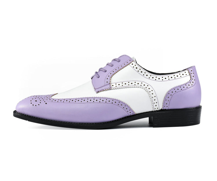 Lavender Dress Shoes | Spectator Style Lavender Dress Shoes | Spectator Style