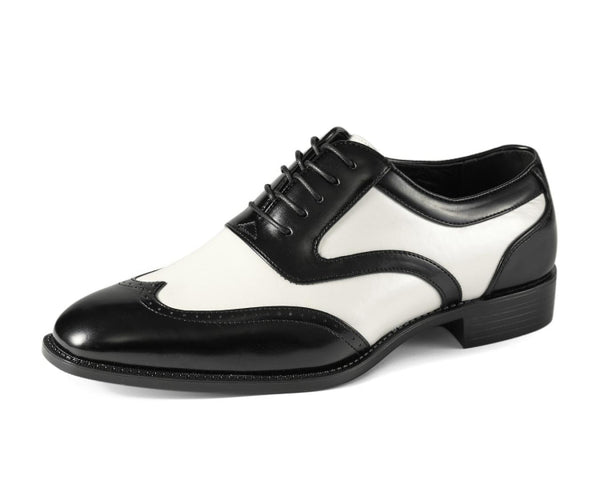 Lawson by Bolano | Black & White Oxfords – Just Men display picture 2