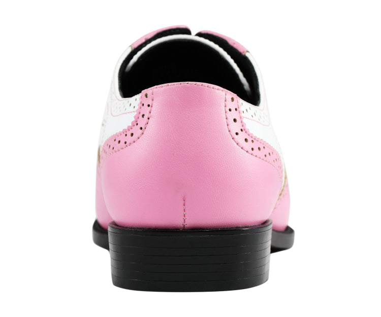 Pink and White Dress Shoes | Spectators Pink and White Dress Shoes | Spectators