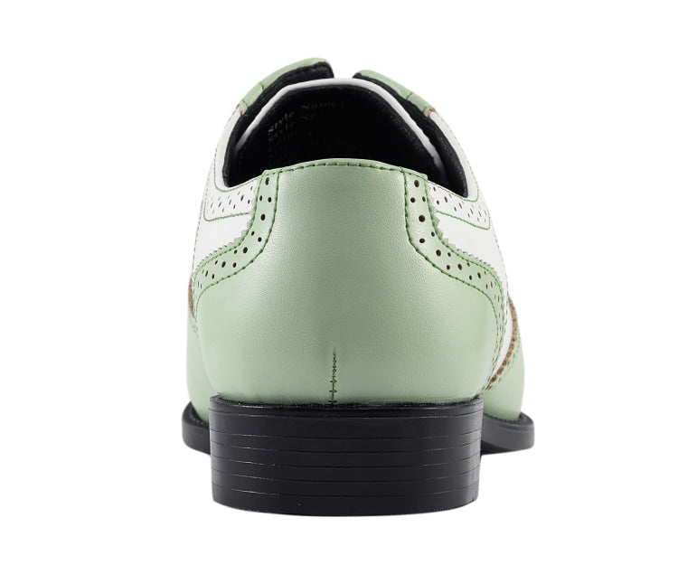 Mint Green Dress Shoes | Spectator Style | Just Men`s Shoes Mint / 14 Mint Green Dress Shoes | Spectator Style | Just Men`s Shoes Mint / 14