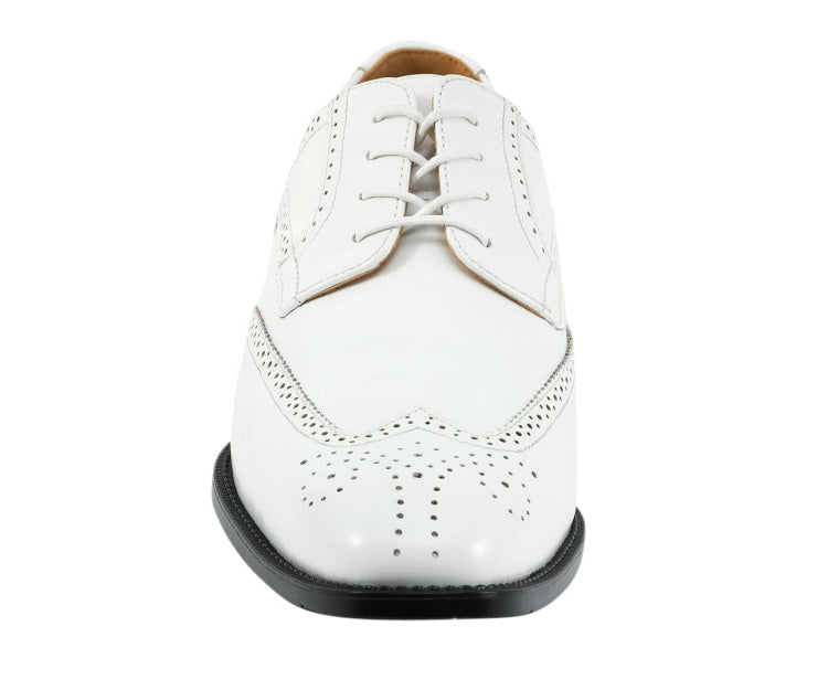 White Men Dress Shoes | Classic Derby Elegance White Men Dress Shoes | Classic Derby Elegance