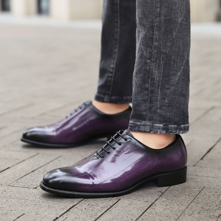 Brayden by Bolano | Handcrafted Oxfords | Just Men's Shoes Purple / 8.5 Brayden by Bolano | Handcrafted Oxfords | Just Men's Shoes Purple / 8.5