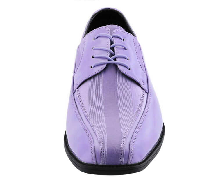 Lavender Dress Shoes | Patent Derby Lavender Dress Shoes | Patent Derby