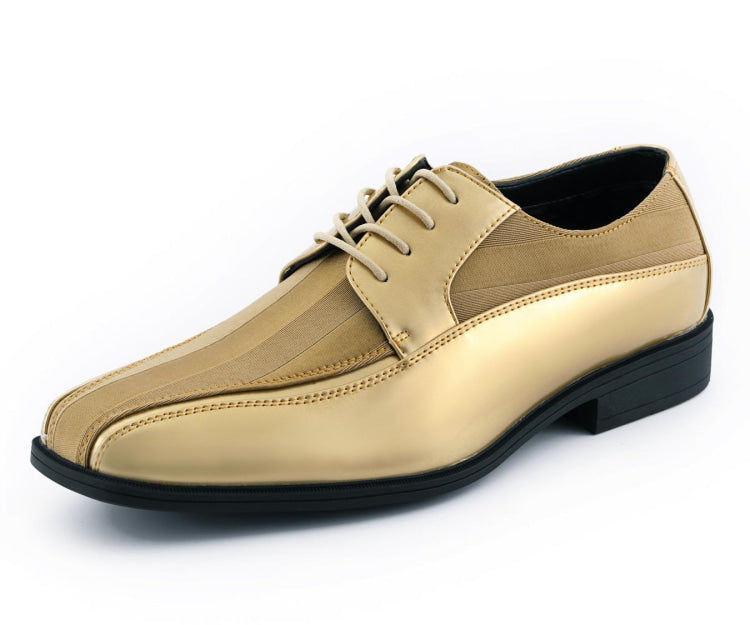 Mens Gold Dress Shoes