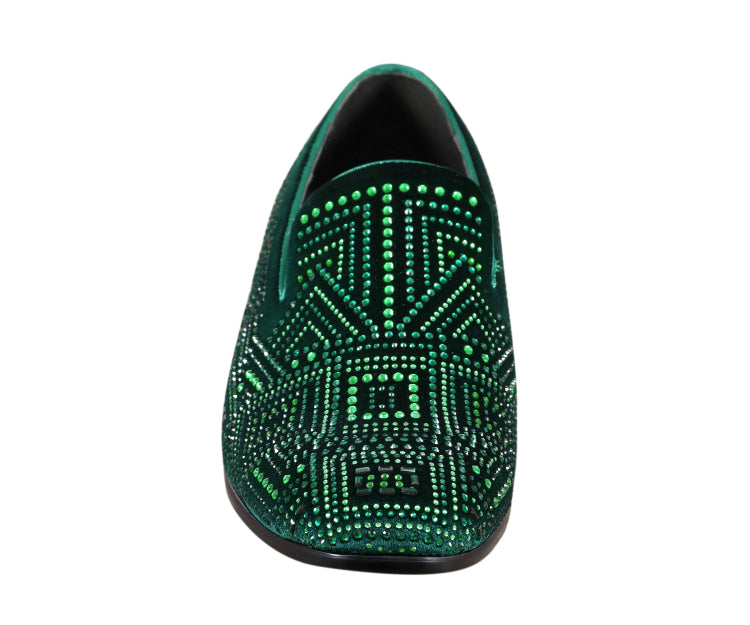 Emerald Green Loafers | Amali Enzo | Just Men`s Shoes Green / 9 Emerald Green Loafers | Amali Enzo | Just Men`s Shoes Green / 9