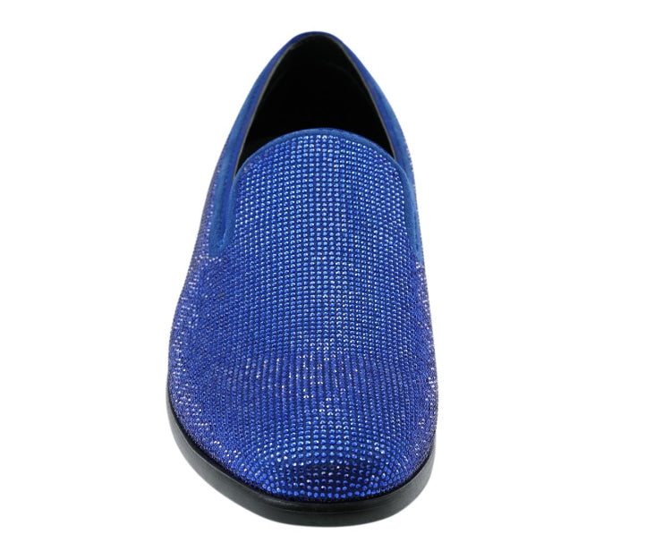 Royal Blue Blue Glitter Loafers Royal Rhinestone Loafers Sparkly Flair Just Men`s Shoes Royal Royal Blue Blue Glitter Loafers Royal Rhinestone Loafers Sparkly Flair Just Men`s Shoes Royal