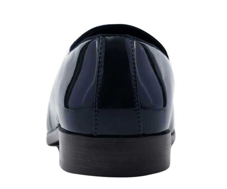 Navy Blue Dress Loafers | Andrew by Amali | Just Men`s Shoes Just Men's Shoes Navy Blue Dress Loafers | Andrew by Amali | Just Men`s Shoes Just Men's Shoes