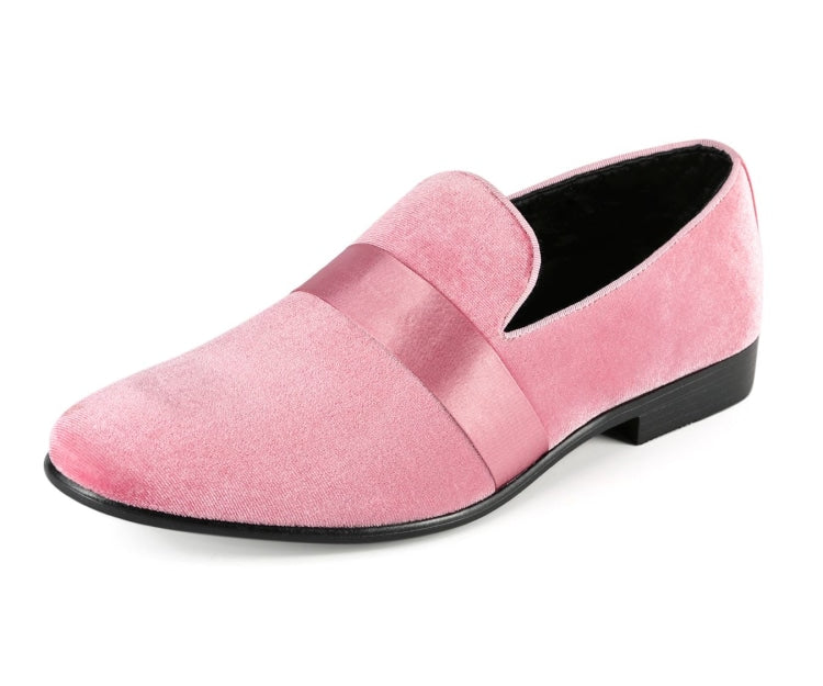 gås Lånte Tradition Knight by Amali | Pink Smoking Slippers – Just Men's Shoes
